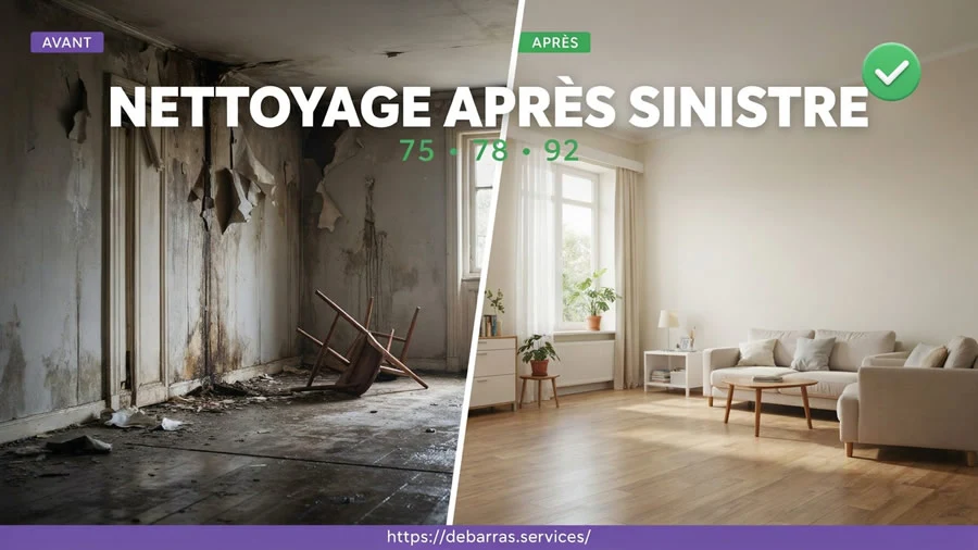 nettoyage après sinistre